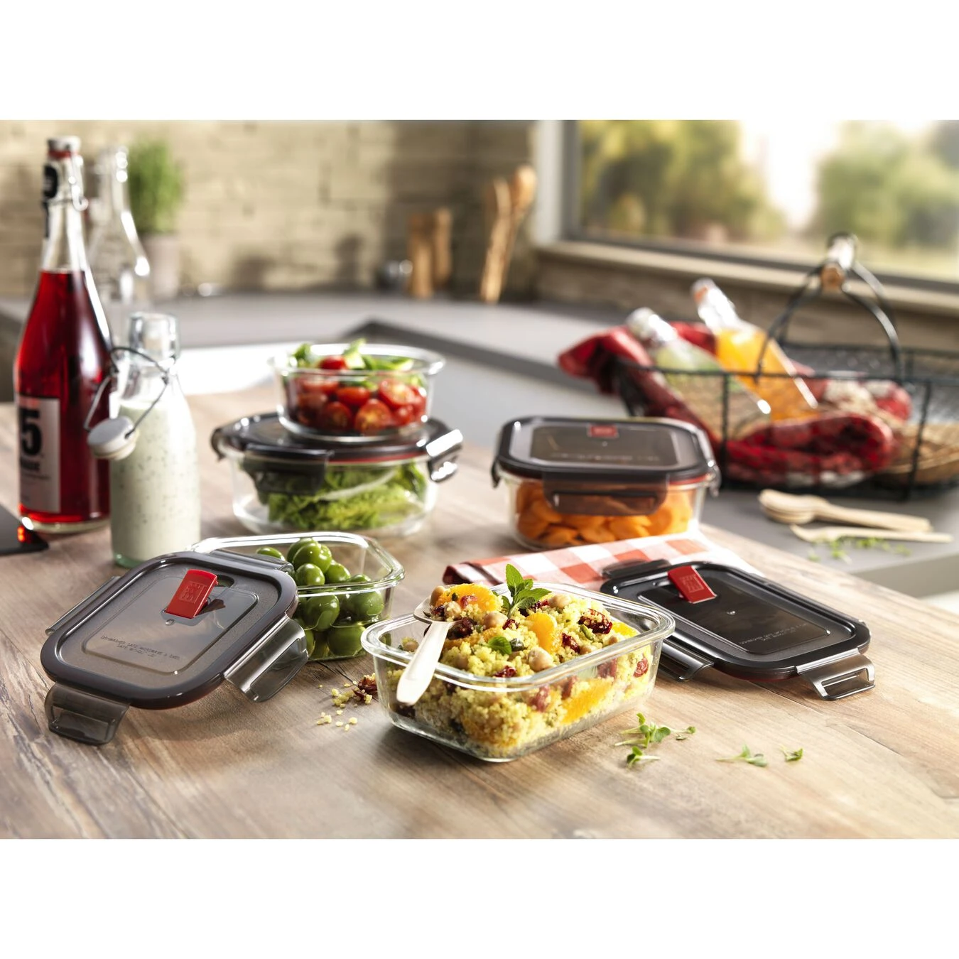 Zwilling Vorratsdose 1,1 L, Borosilikatglas 4 Zwilling Vorratsdose 1,1 L, Borosilikatglas – Bild 2