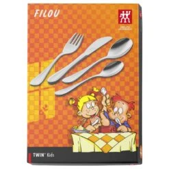 Zwilling Filou Kinderbesteck 4-tlg, Poliert 13 Zwilling Filou Kinderbesteck 4-tlg, Poliert -Zwilling shop 07011 210 0 1