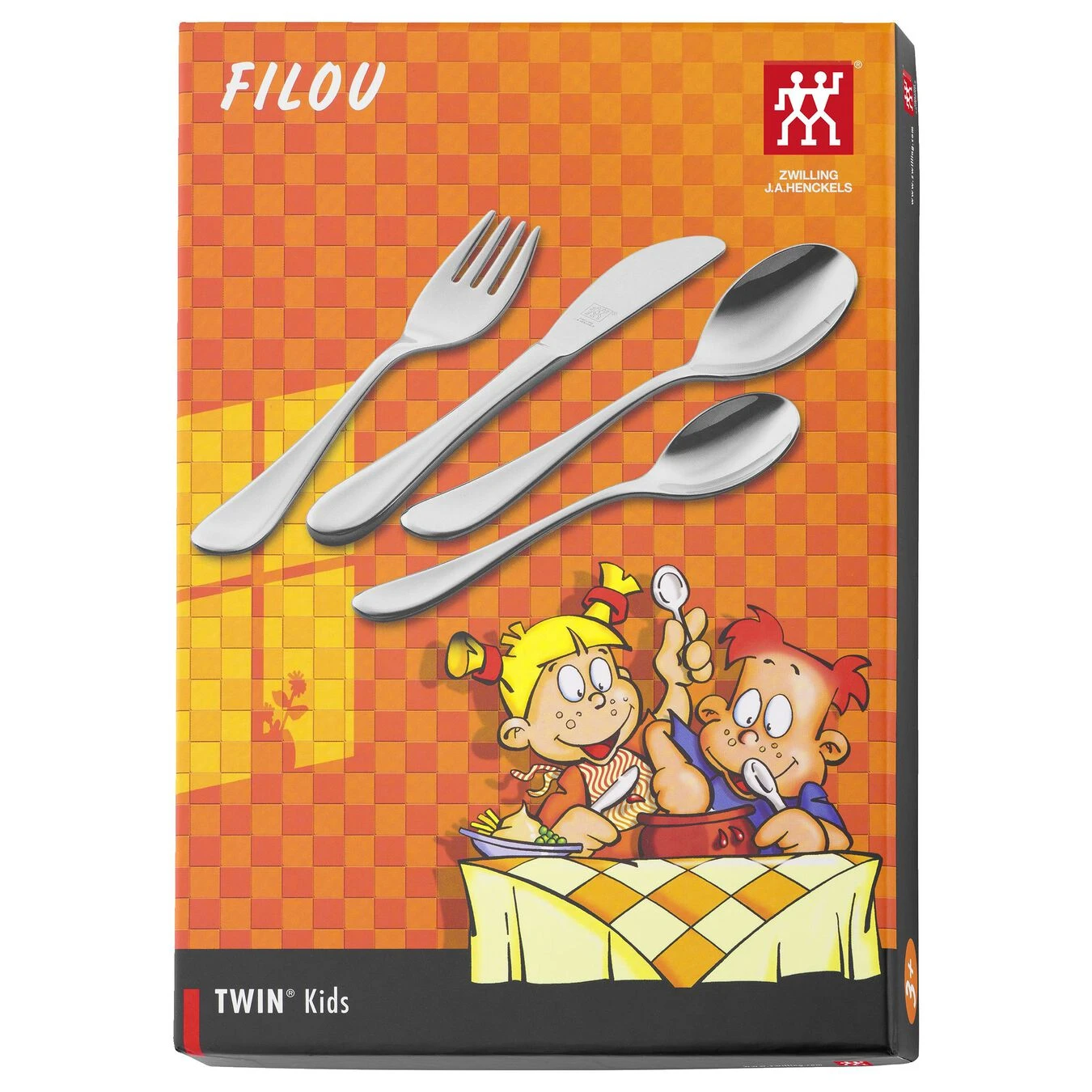 Zwilling Filou Kinderbesteck 4-tlg, Poliert 8 Zwilling Filou Kinderbesteck 4-tlg, Poliert – Bild 6