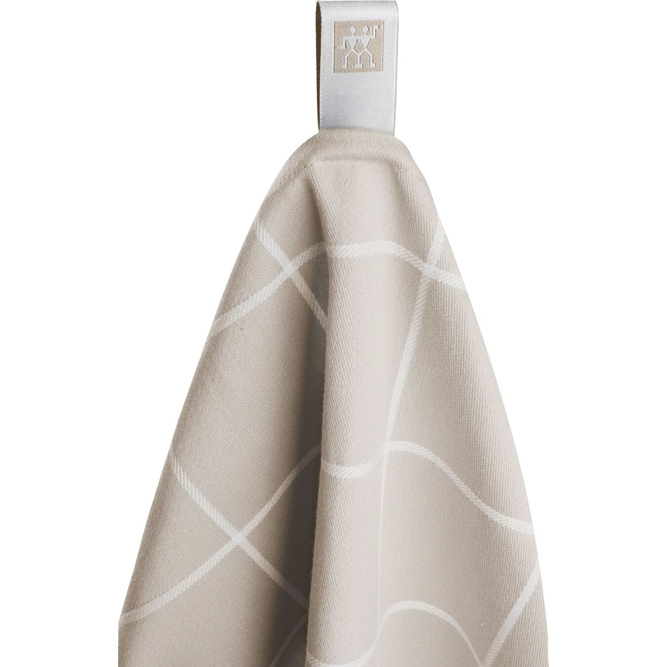 Zwilling Küchenhandtuch Set Kariert 2-tlg, Taupe 8 Zwilling Küchenhandtuch Set Kariert 2-tlg, Taupe – Bild 6