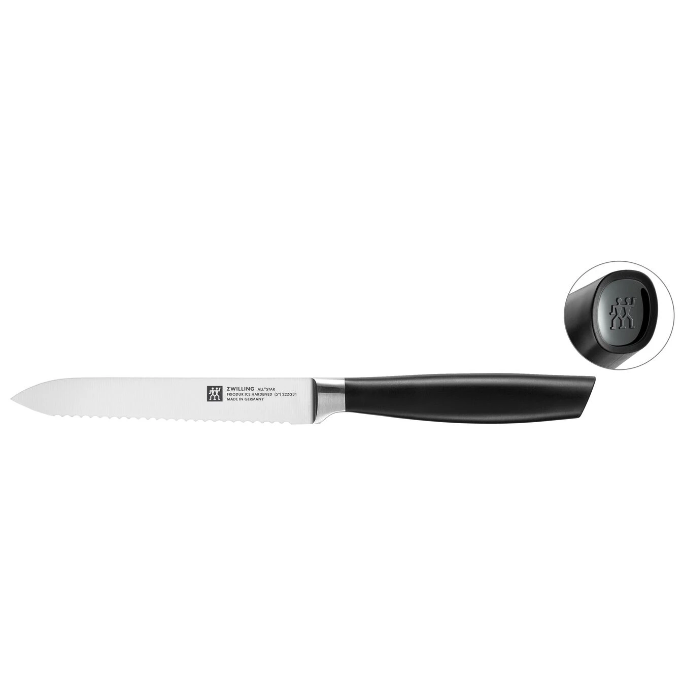 Zwilling Universalmesser 13 Cm, Schwarz 3 Zwilling Universalmesser 13 Cm, Schwarz