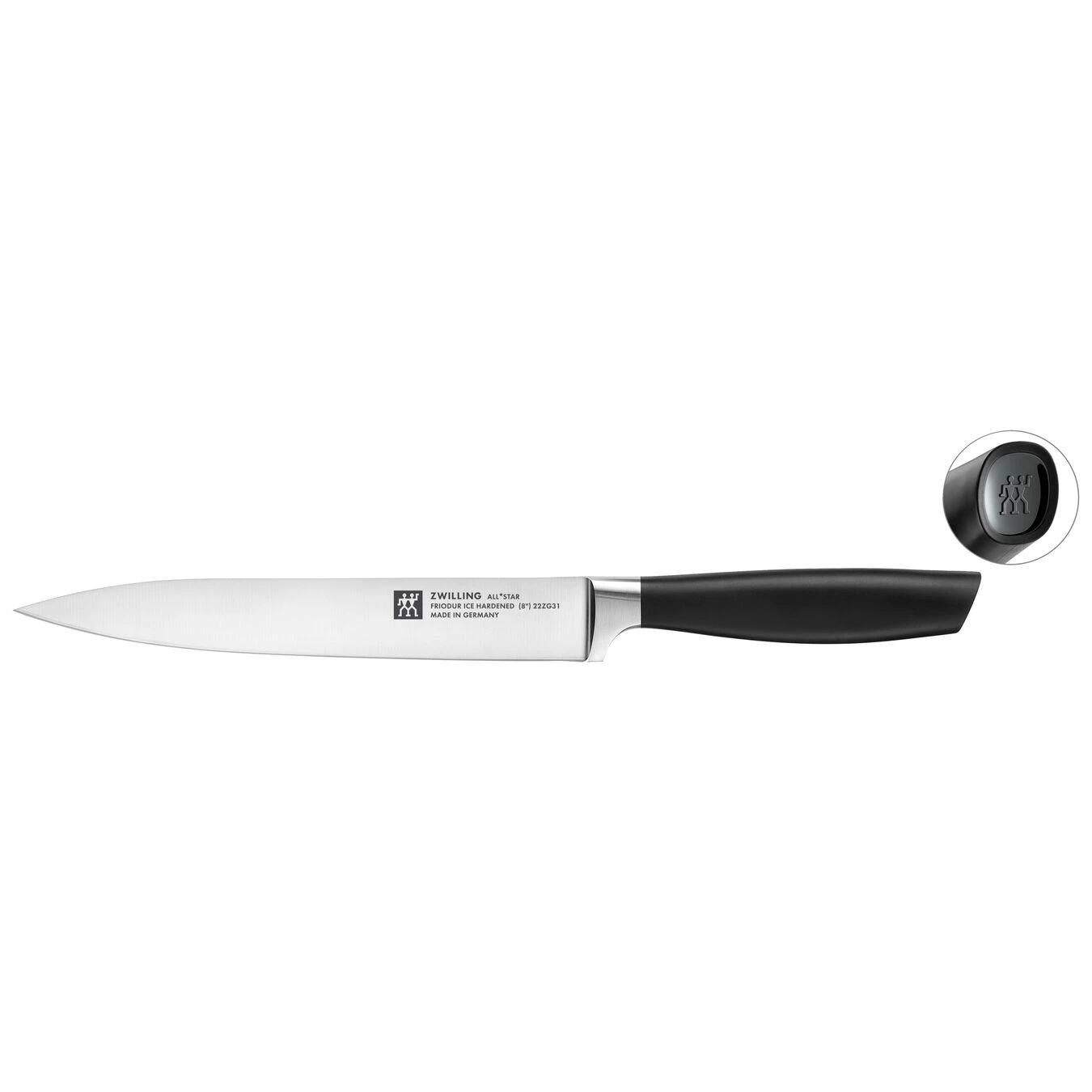 Zwilling Fleischmesser 20 Cm, Schwarz 3 Zwilling Fleischmesser 20 Cm, Schwarz