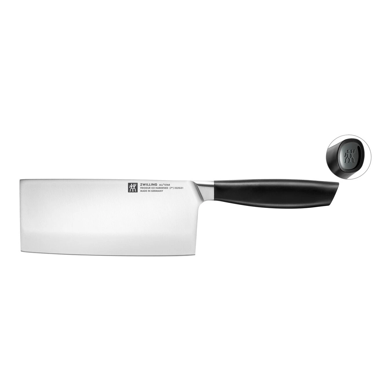 Zwilling Chin. Kochmesser 18 Cm, Schwarz 3 Zwilling Chin. Kochmesser 18 Cm, Schwarz