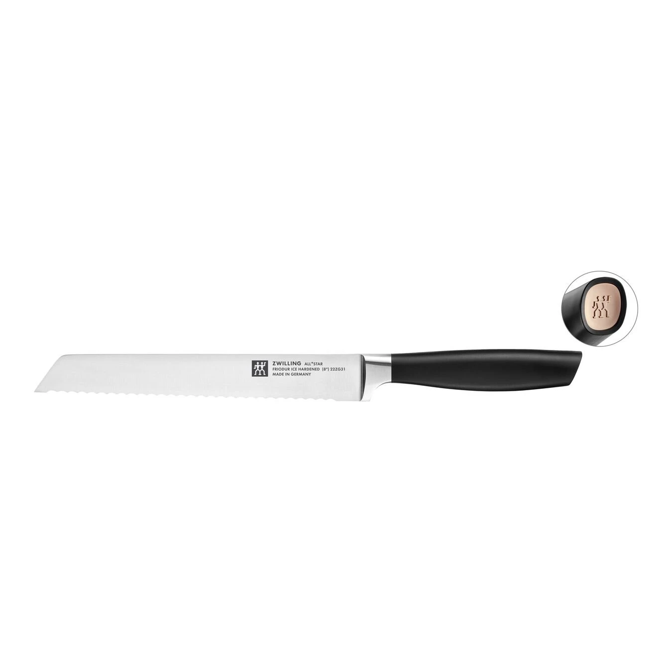Zwilling Brotmesser 20 Cm, Rosegold 3 Zwilling Brotmesser 20 Cm, Rosegold