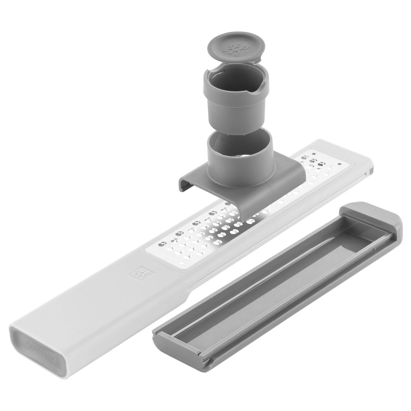 Zwilling Feinreibe, Grau 4 Zwilling Feinreibe, Grau – Bild 2