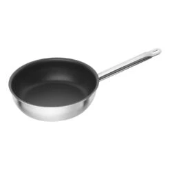 Zwilling Bratpfanne 24 Cm, 18/10 Edelstahl, Silber-Schwarz