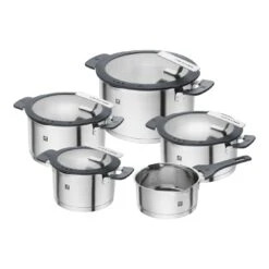 Zwilling Kochtopfset 5-tlg, Edelstahl