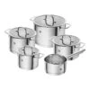 Zwilling Kochtopfset 5-tlg, Edelstahl