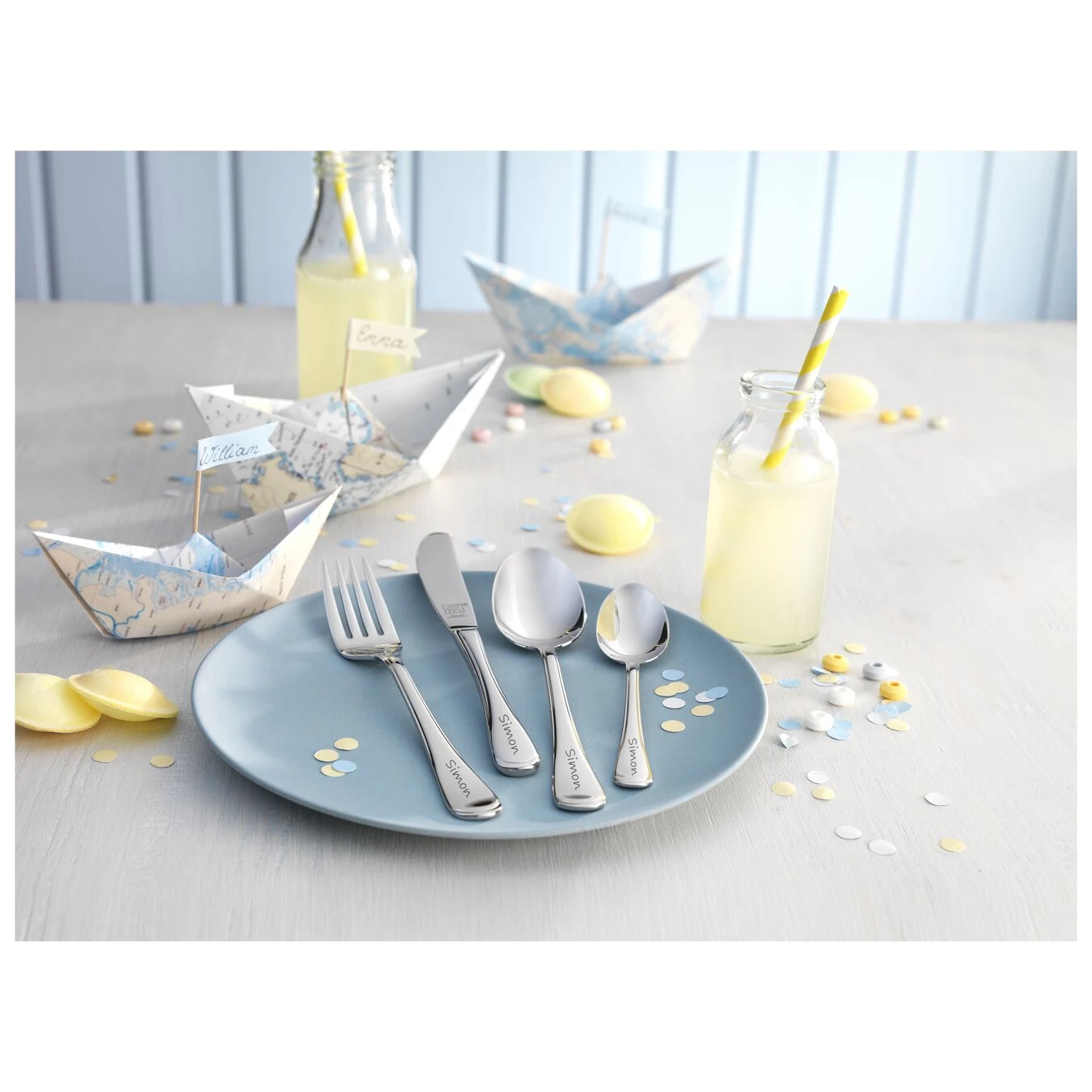 Zwilling Filou Kinderbesteck 4-tlg, Poliert 4 Zwilling Filou Kinderbesteck 4-tlg, Poliert – Bild 2