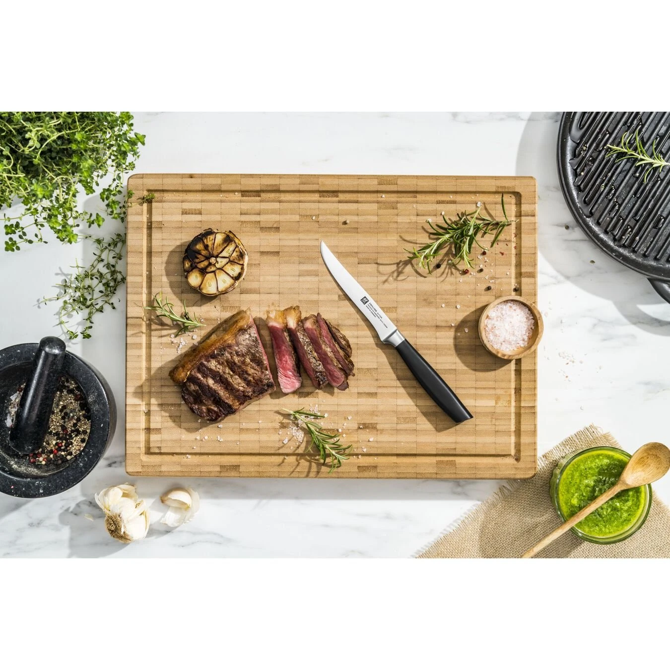 Zwilling Steakmesser 12 Cm, Silber 4 Zwilling Steakmesser 12 Cm, Silber – Bild 2